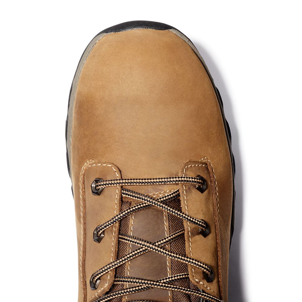 Botas de Trabajo Timberland Hombre Pro® Hypercharge 6\" Soft Toe Marrones/Negras - Chile PRT-079825